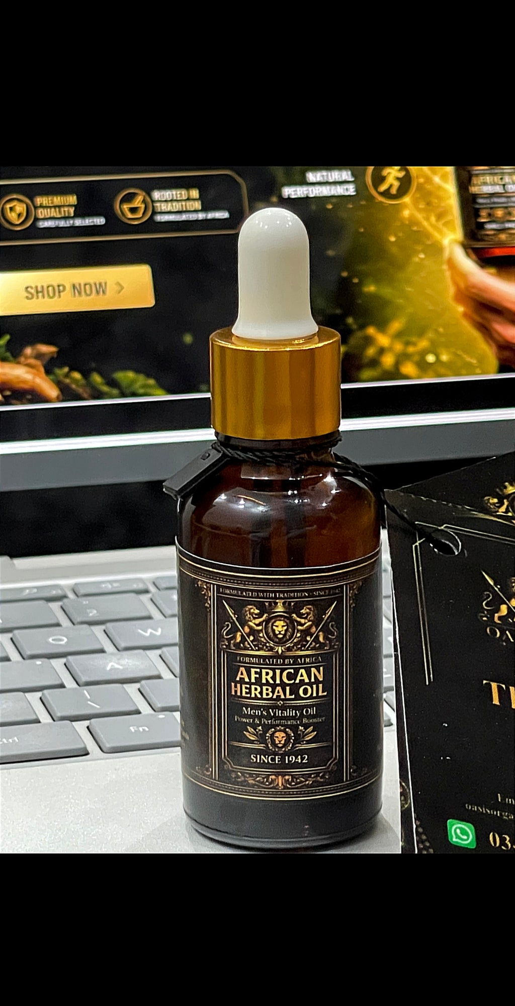 African Herbal Oil | Imported Formula|    Free Shipping🚚 | 💵 COD