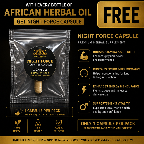 African Herbal Oil | Imported Formula|    Free Shipping🚚 | 💵 COD